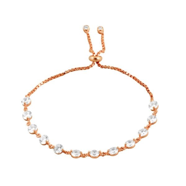 Zirkon taşlı asansörlü bileklik SGTL7504