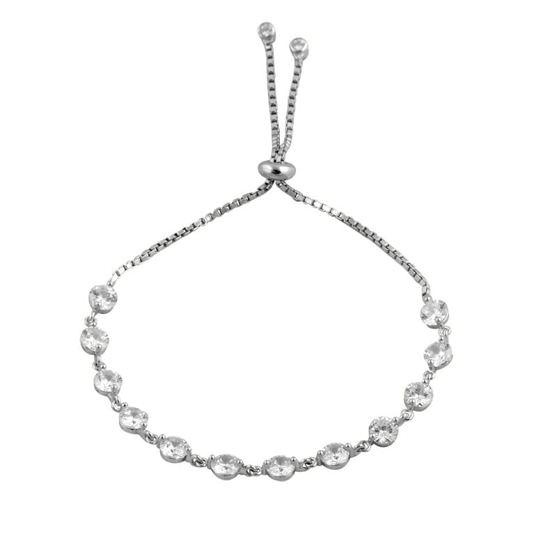 Zirkon taşlı asansörlü bileklik SGTL7505