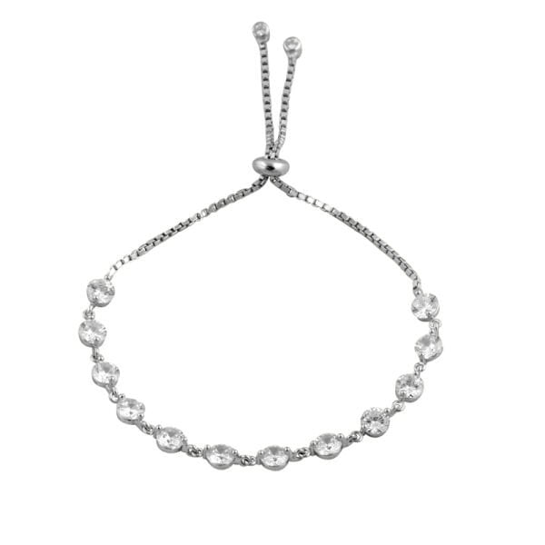 Zirkon taşlı asansörlü bileklik SGTL7505