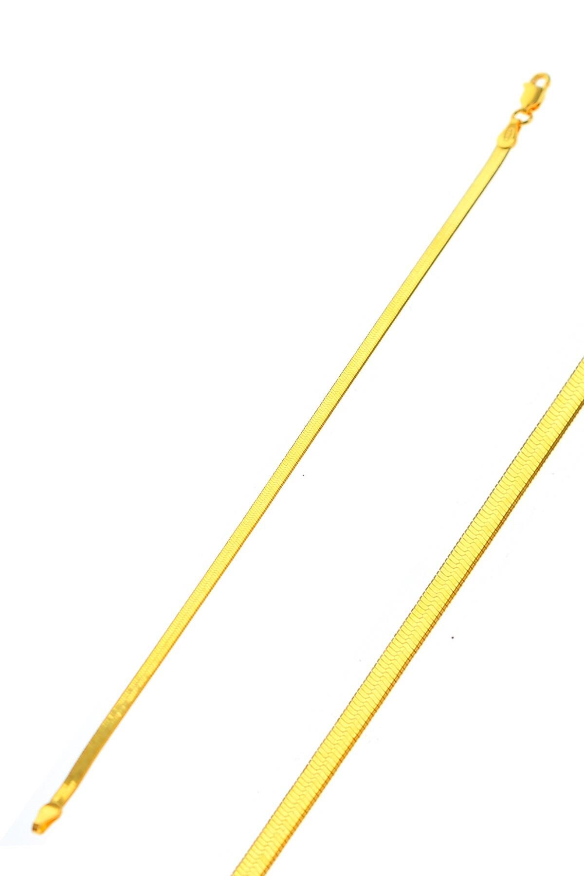 İtalyan yassı halhal yaldızlı SGTL7908halhal