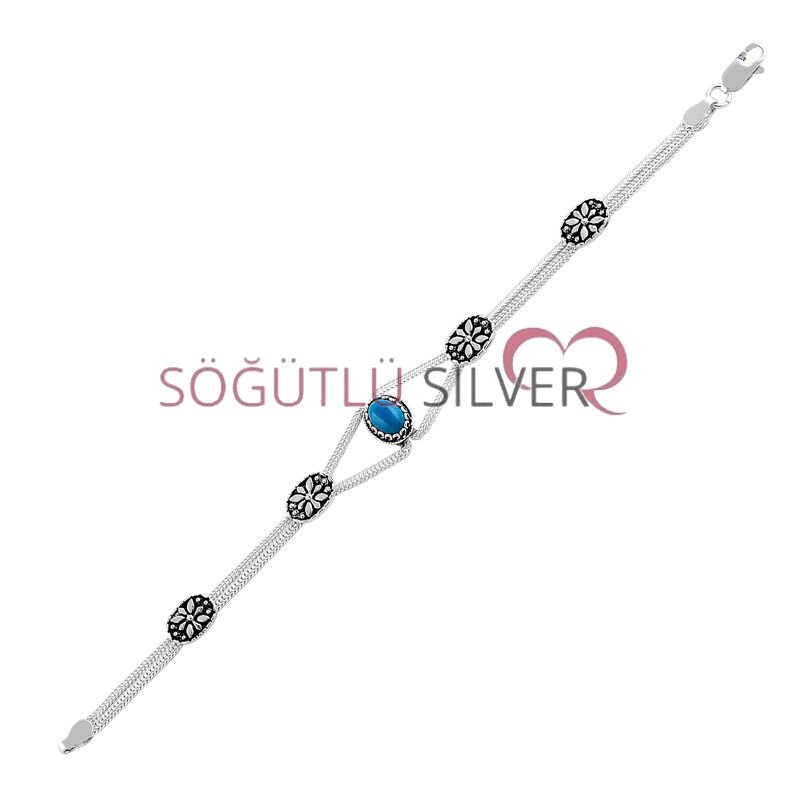 firuze midyat hasırı bileklik SGTL7531