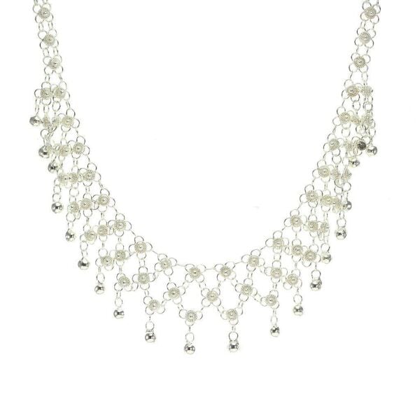 Üç sıra Kişniş Kolye SGTL6264