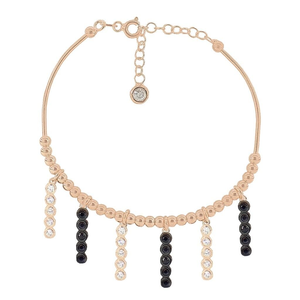 zirkon ve onix taşlı çubuk toplu bileklik SGTL2731