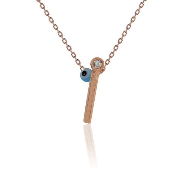 İ Harf Gümüş Kolye SGTL4126