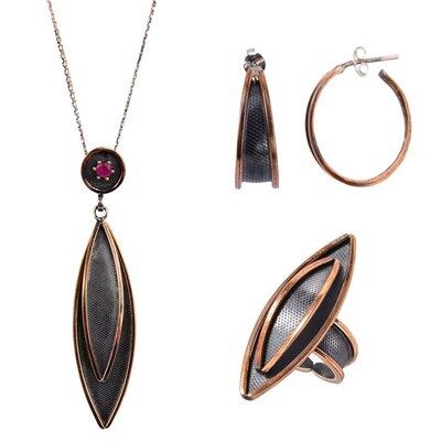 otantik ve doğaltaş üçlü set set8570