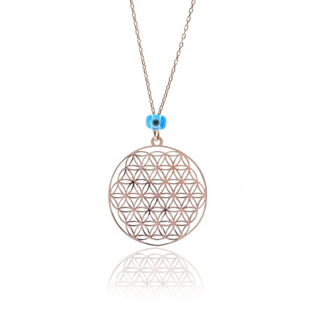 Yaşam çiçeği kolye SGTL7959