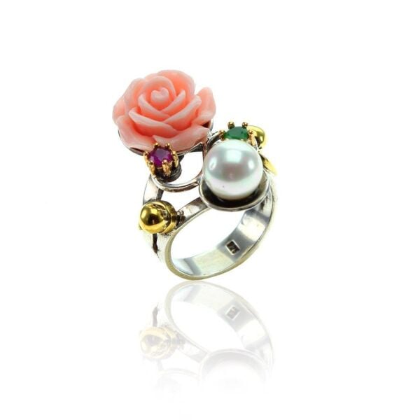 Bahar gülü yüzüğü SGTL7541