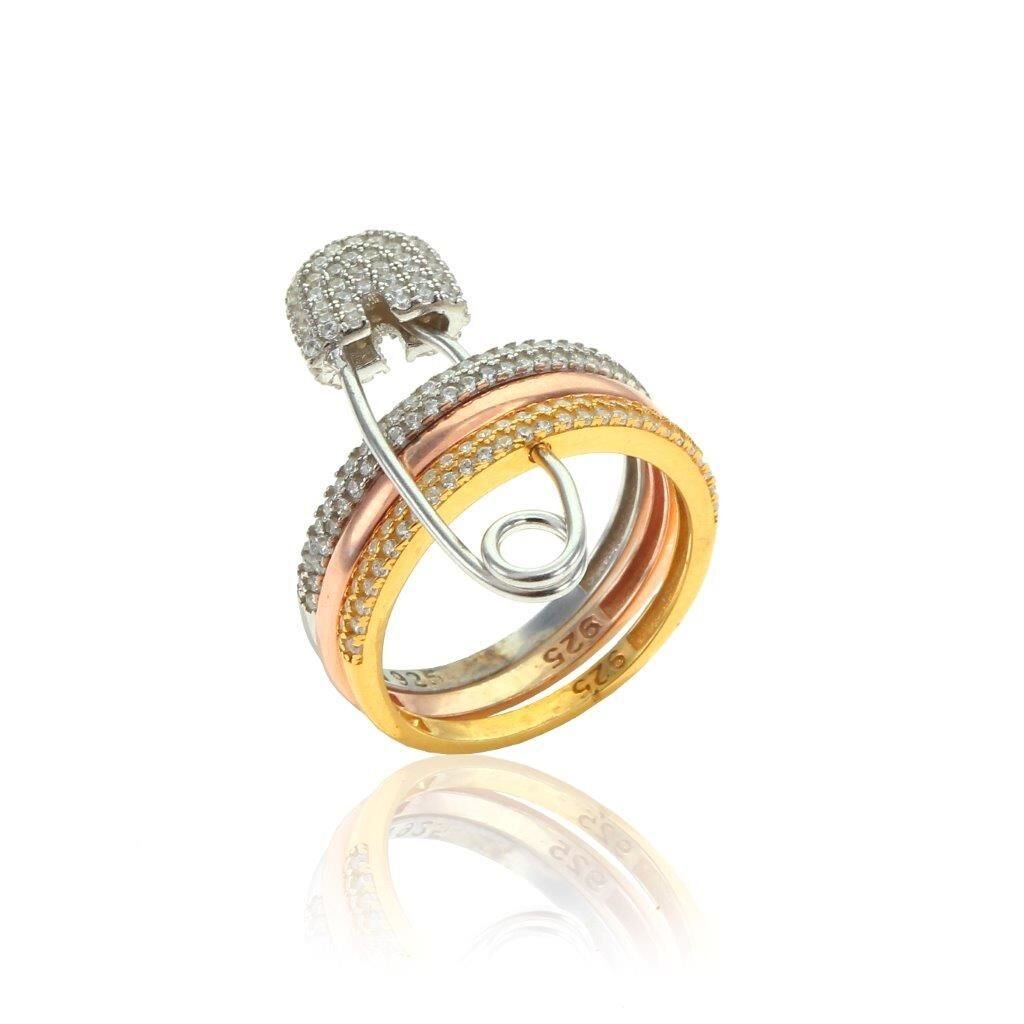 Üç renk Çengelli Yüzük SGTL6294