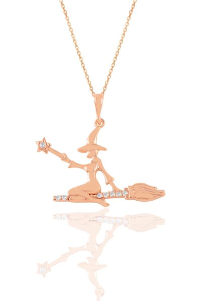 Gümüş rose zirkon taşlı eye kombin küpe SGTL11209ROSE