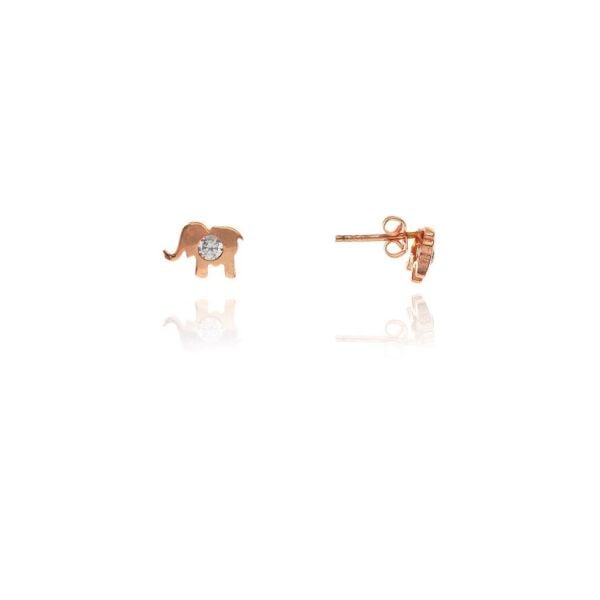 Mini pırlanta modeli fil küpe SGTL7917