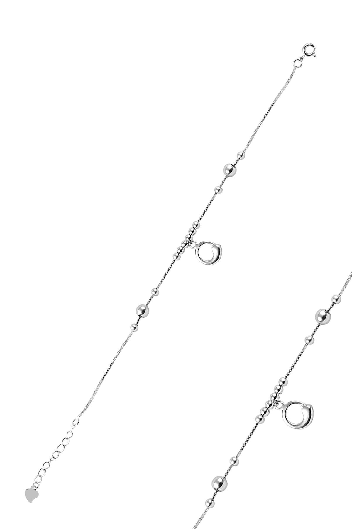 Gümüş toplu halka bileklik SGTL9043