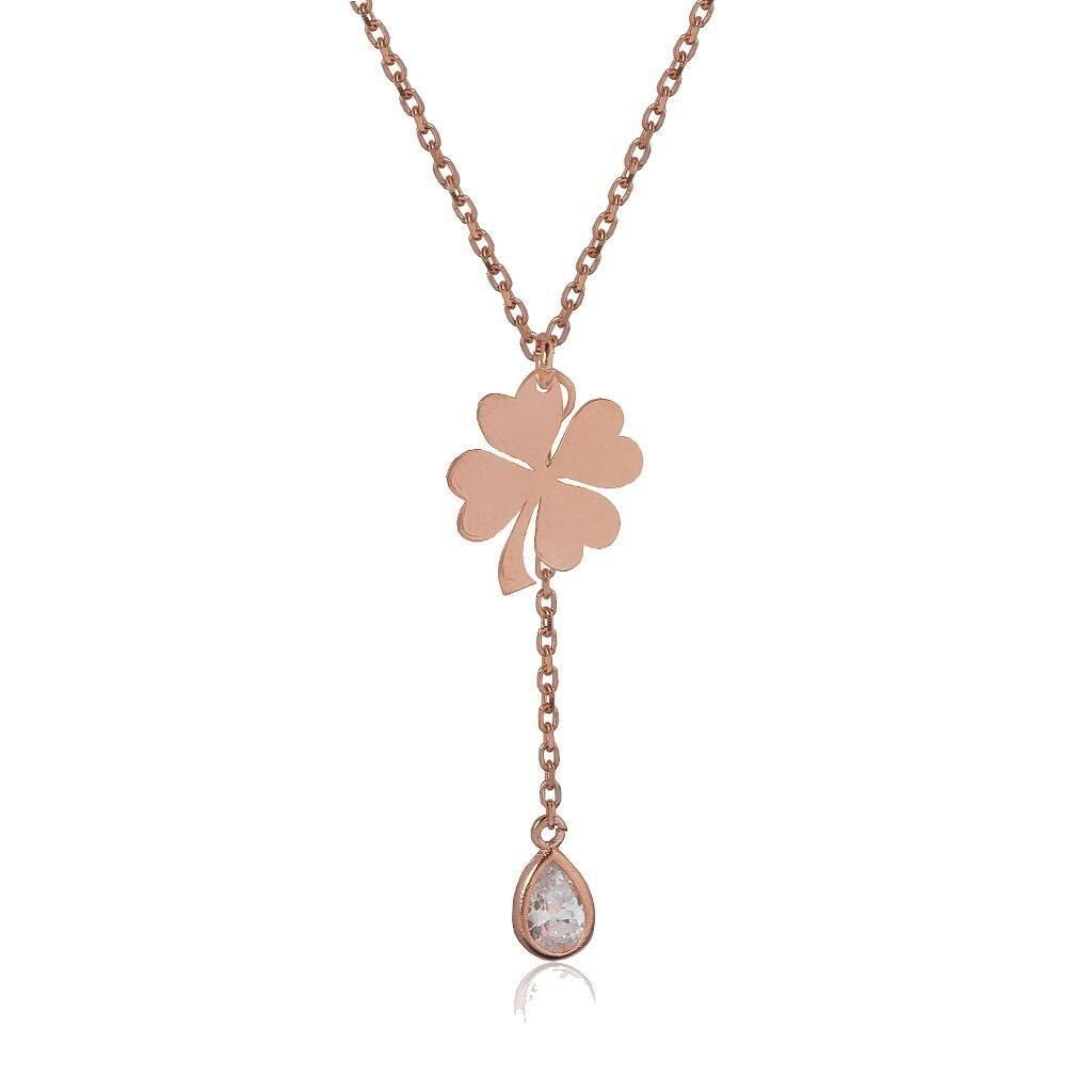 taşlı yonca kolye SGTL4141