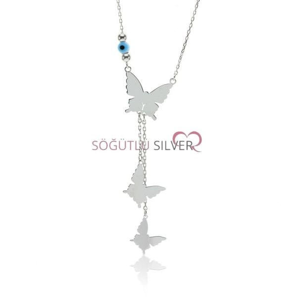Uçuşan kelebekler kolyesi SGTL7561