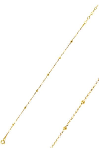 Gümüş Altın rengi top top bileklik SGTL9670GOLD