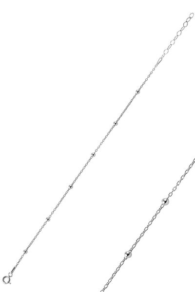 Gümüş  top top bileklik SGTL9670RODAJ