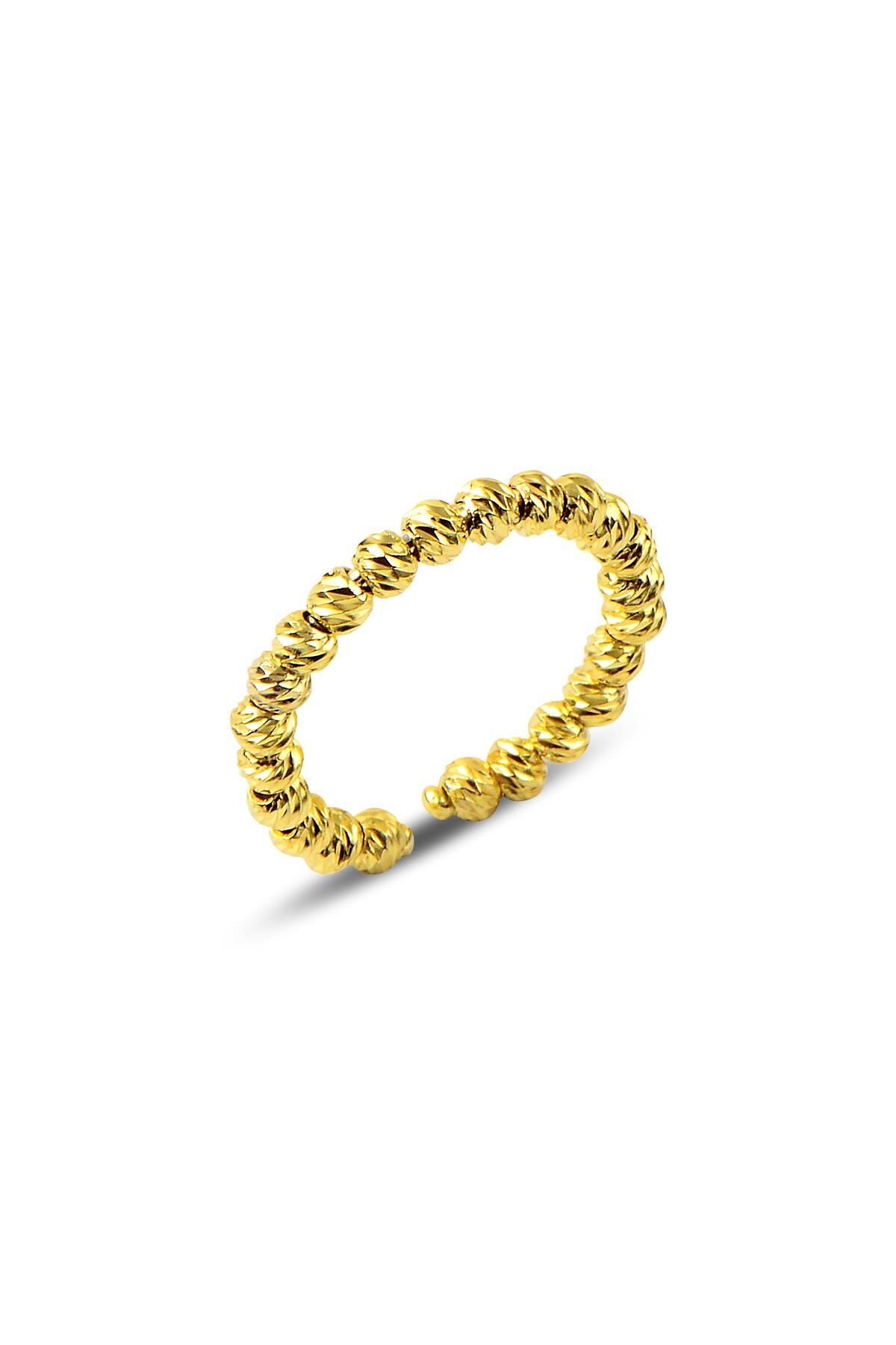 Gümüş dorica toplu ayarlamalı yüzük SGTL9671