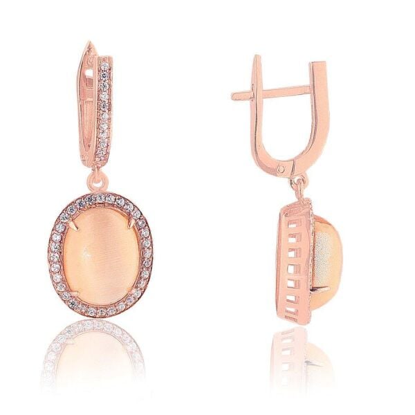 kedi gözü ve zirkon taşlı üçlü set SGTL3792