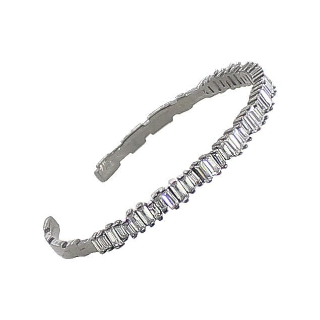 baget taşlı siyah rodaj bilezik SGTL2782