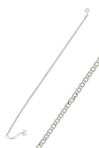 Gümüş rodyumlu zincir bileklik SGTL10515RODAJ