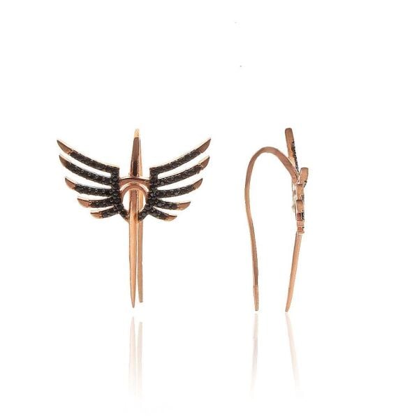 Oinx taşlı Kanatlı Küpe SGTL5763