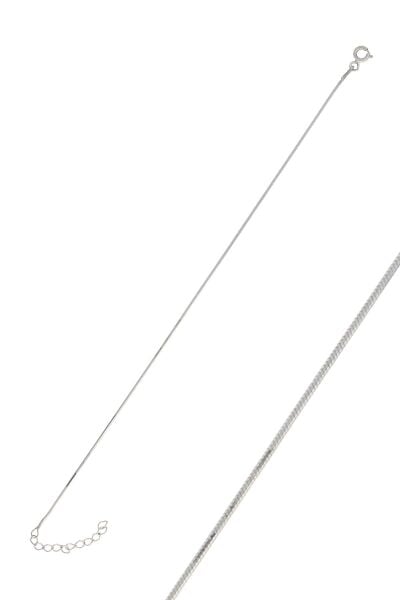Gümüş  yılan zincir bileklik SGTL10518RODAJ