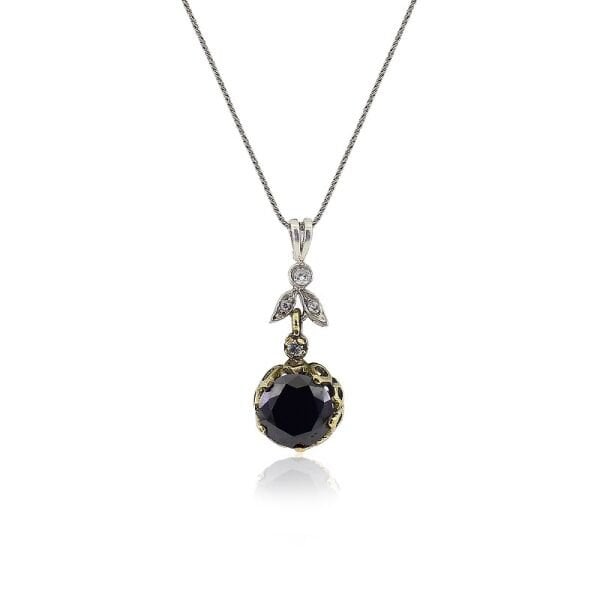 onix taşlı otantik kolye SGTL3073
