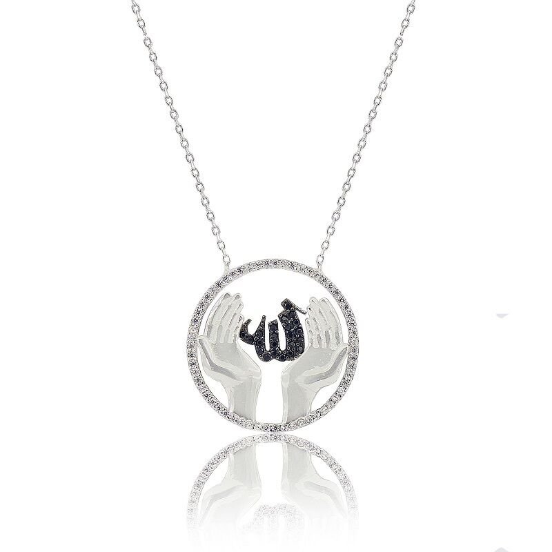 Allaha duacı eller kolyesi SGTL3079