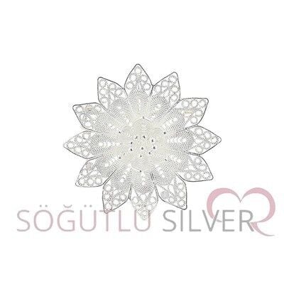 gümüş telkari broş broş492