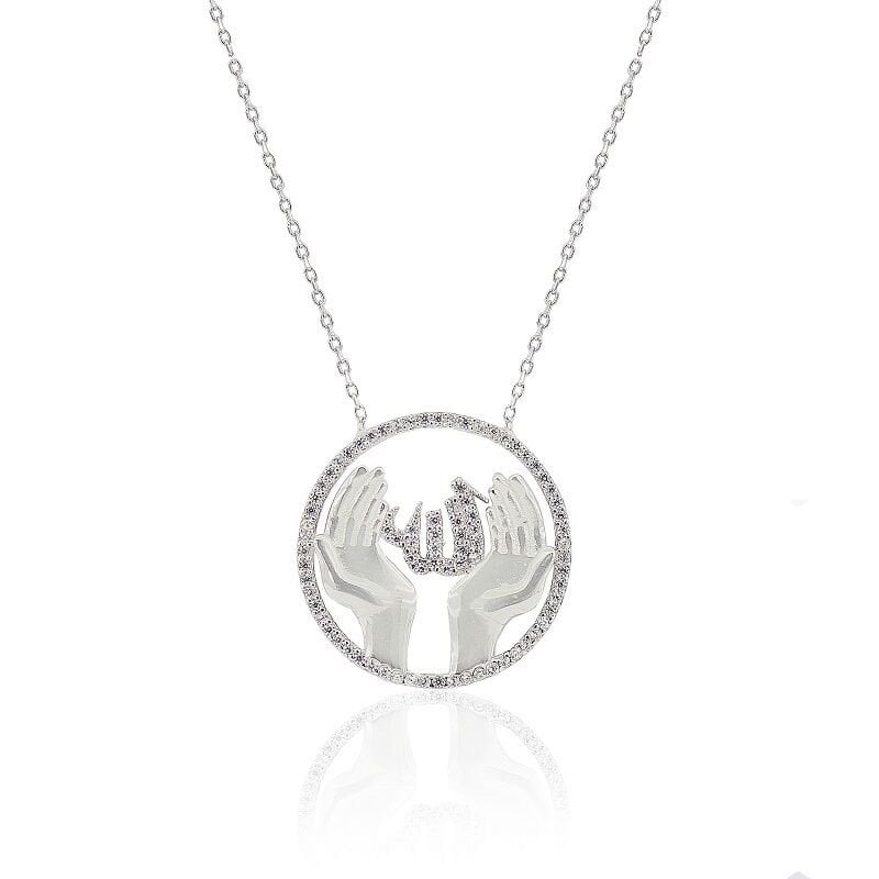 Allaha duacı eller kolyesi SGTL3078