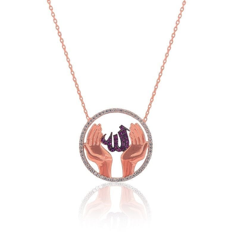 Allaha duacı eller kolyesi SGTL3090