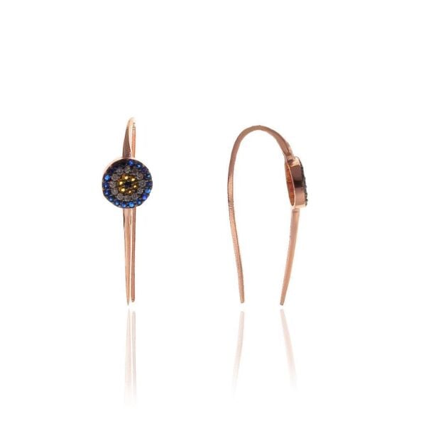 safir ve zirkon taşlı Küpe SGTL5786