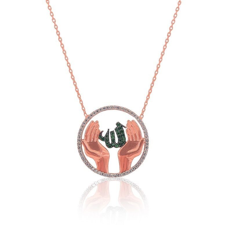 Allaha duacı eller kolyesi SGTL3086