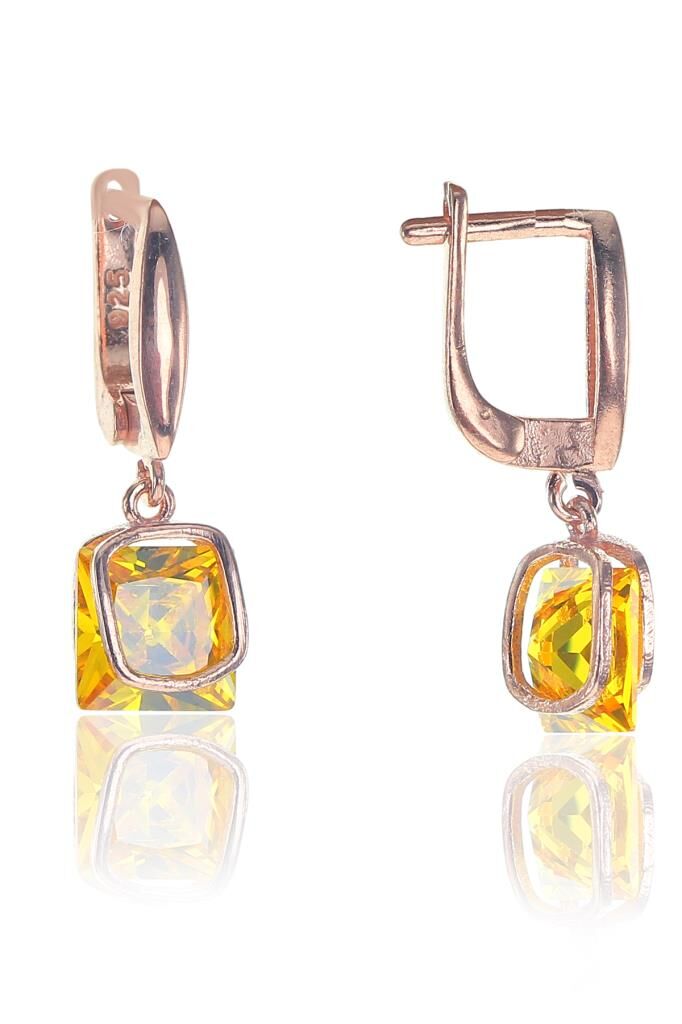 Geometrik kare küpe SGTL8214