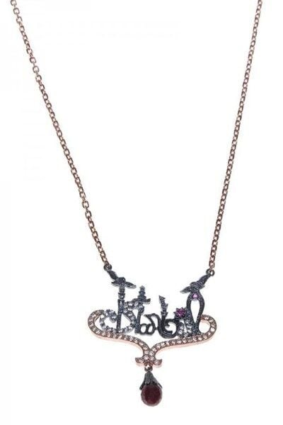 OTANTİK İSTANBUL YAZILI KOLYE kolye5389