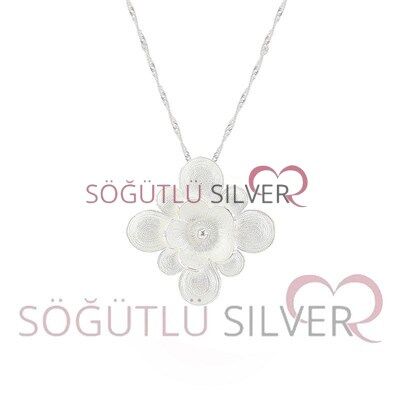 gümüş telkari ikili set set8152