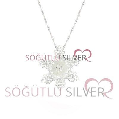 gümüş telkari ikili set set8151
