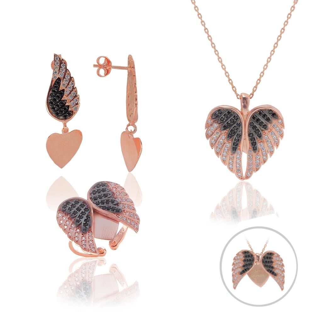 Kanatlı Kalbim Üçlü Set SGTL5808