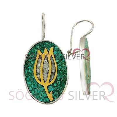 MOZAİK DOĞALTAŞLI ÜÇLÜ SET set8292