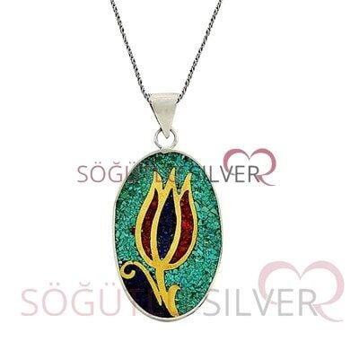 MOZAİK DOĞALTAŞLI ÜÇLÜ SET set8291