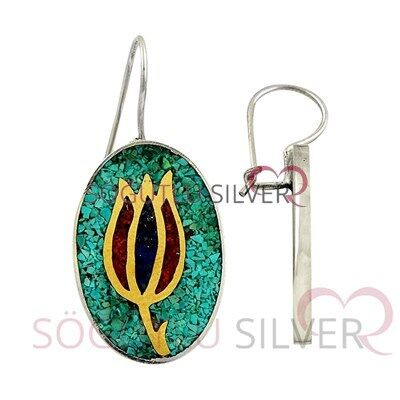 MOZAİK DOĞALTAŞLI ÜÇLÜ SET set8291