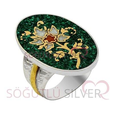 MOZAİK DOĞALTAŞLI ÜÇLÜ SET set8290