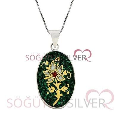 MOZAİK DOĞALTAŞLI ÜÇLÜ SET set8290