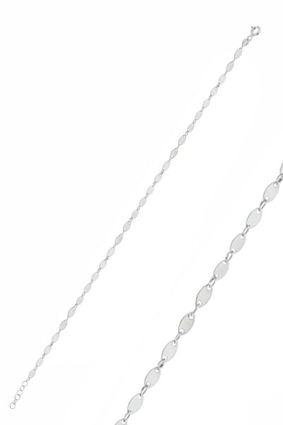 Gümüş mekik pullu bileklik SGTL10551RODAJ