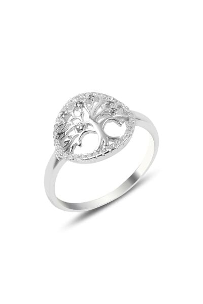 Gümüş hayat ağaçı yüzük SGTL9028