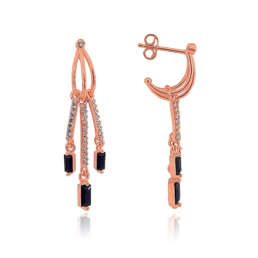 baget taşlı sarkıntılı küpe SGTL3115