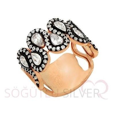ELMAS MONTÜRLÜ ZİRKON TAŞLI YÜZÜK yüzük8482