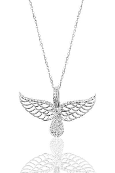 Gümüş kanat kolye SGTL9108