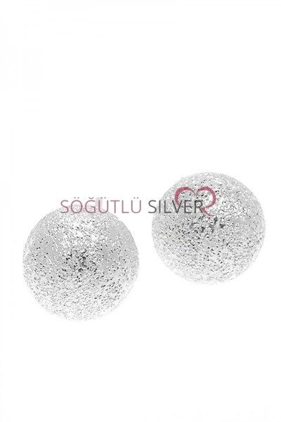 RODYUMLU TOP KÜPE küpe8956