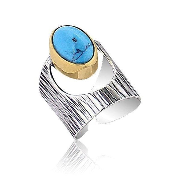 Amazon modeli firüze taşlı üçlü set SGTL3871