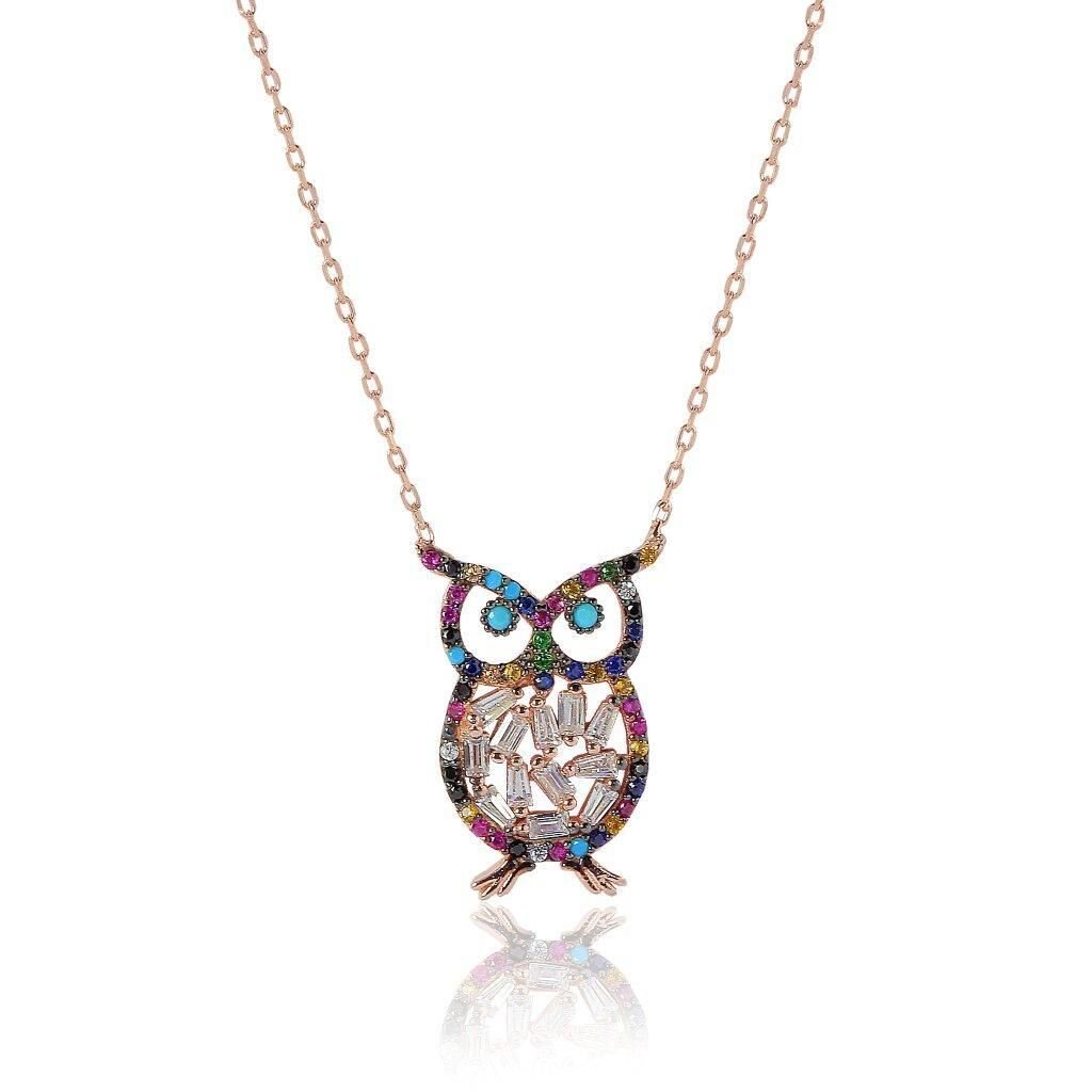 Baykuş kolye SGTL4282